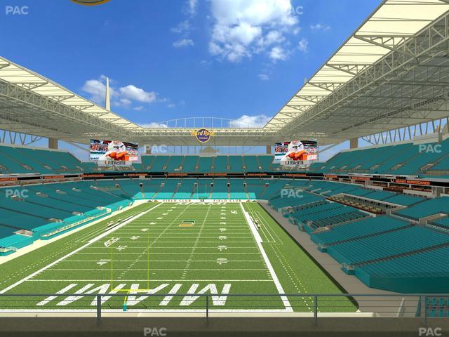 Hard Rock Stadium - Section 303 Seat View