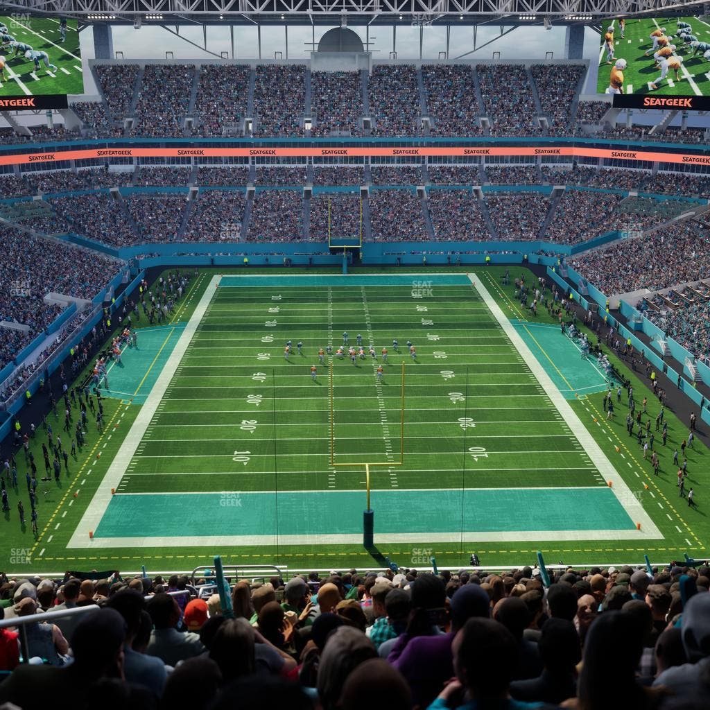 Hard Rock Stadium - Section 304 Seat View