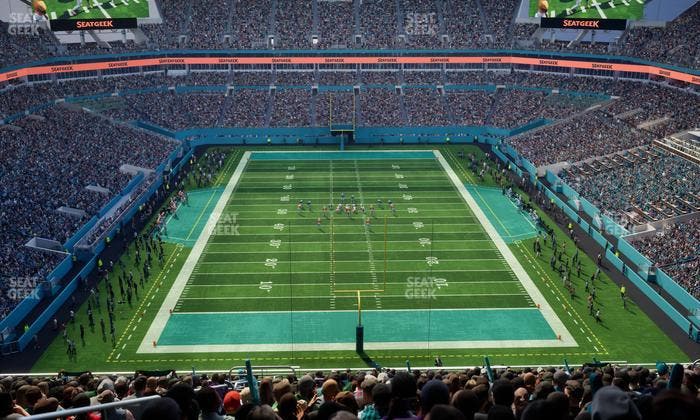 Hard Rock Stadium - Section 304 Seat View