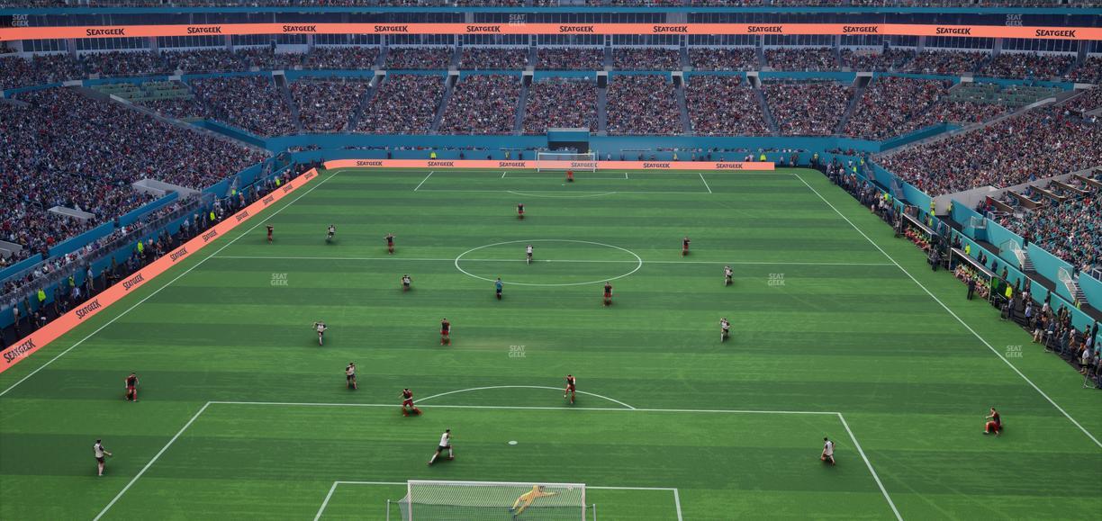 Hard Rock Stadium - Section 304 Seat View