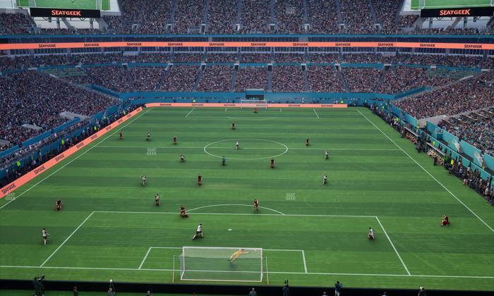 Hard Rock Stadium - Section 304 Seat View