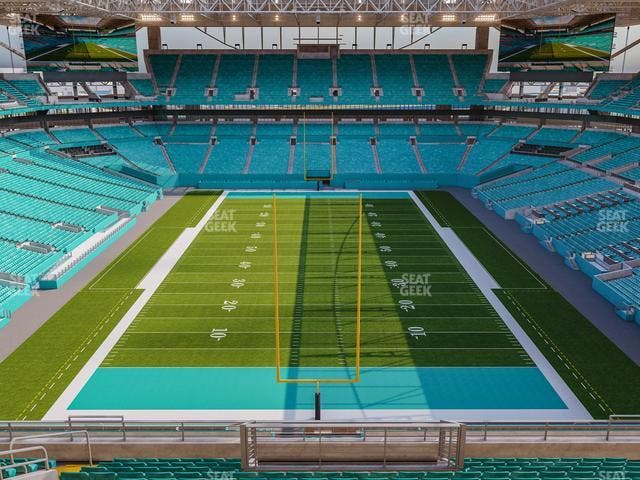 Hard Rock Stadium - Section 304 Seat View