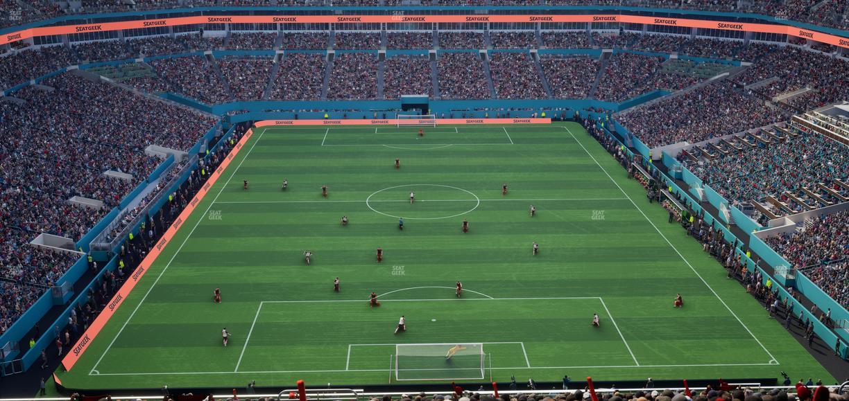 Hard Rock Stadium - Section 304 Seat View