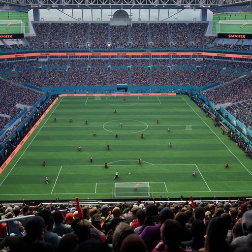 Hard Rock Stadium - Section 304 Seat View