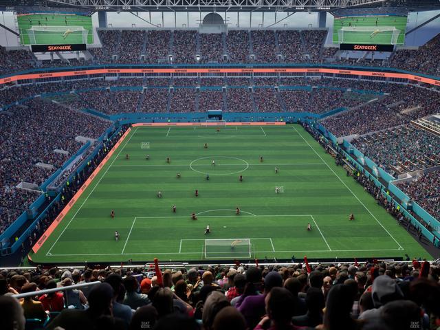 Hard Rock Stadium - Section 304 Seat View Hard Rock Stadium - Section 304 Seat View