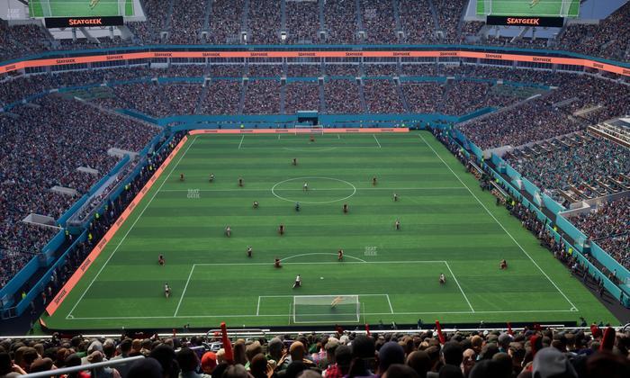 Hard Rock Stadium - Section 304 Seat View