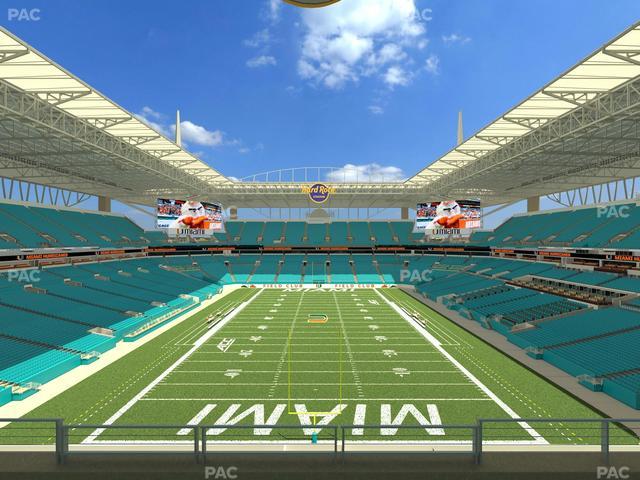 Hard Rock Stadium - Section 304 Seat View