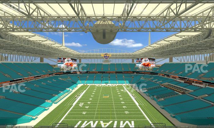 Hard Rock Stadium - Section 304 Seat View