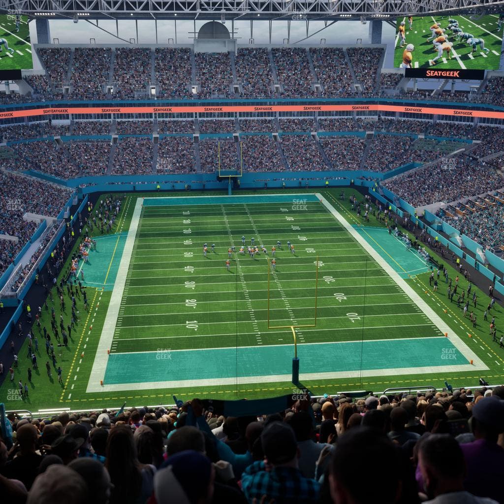Hard Rock Stadium - Section 305 Seat View