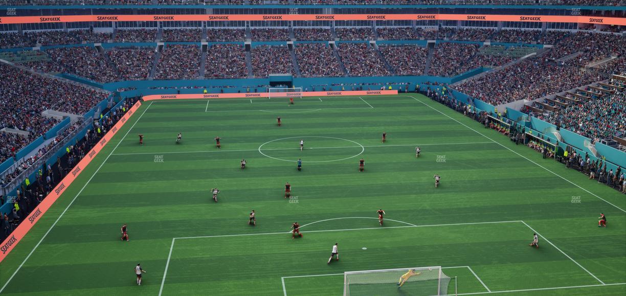 Hard Rock Stadium - Section 305 Seat View