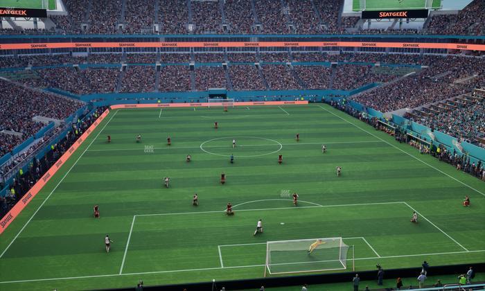 Hard Rock Stadium - Section 305 Seat View