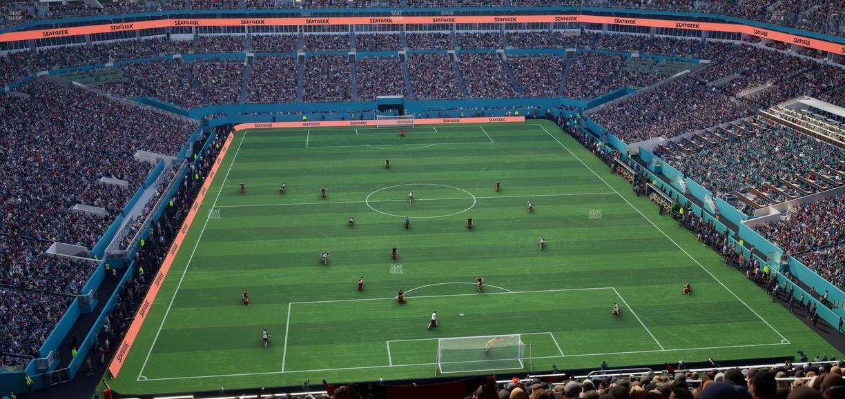 Hard Rock Stadium - Section 305 Seat View