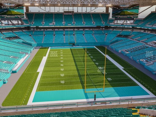 Hard Rock Stadium - Section 305 Seat View