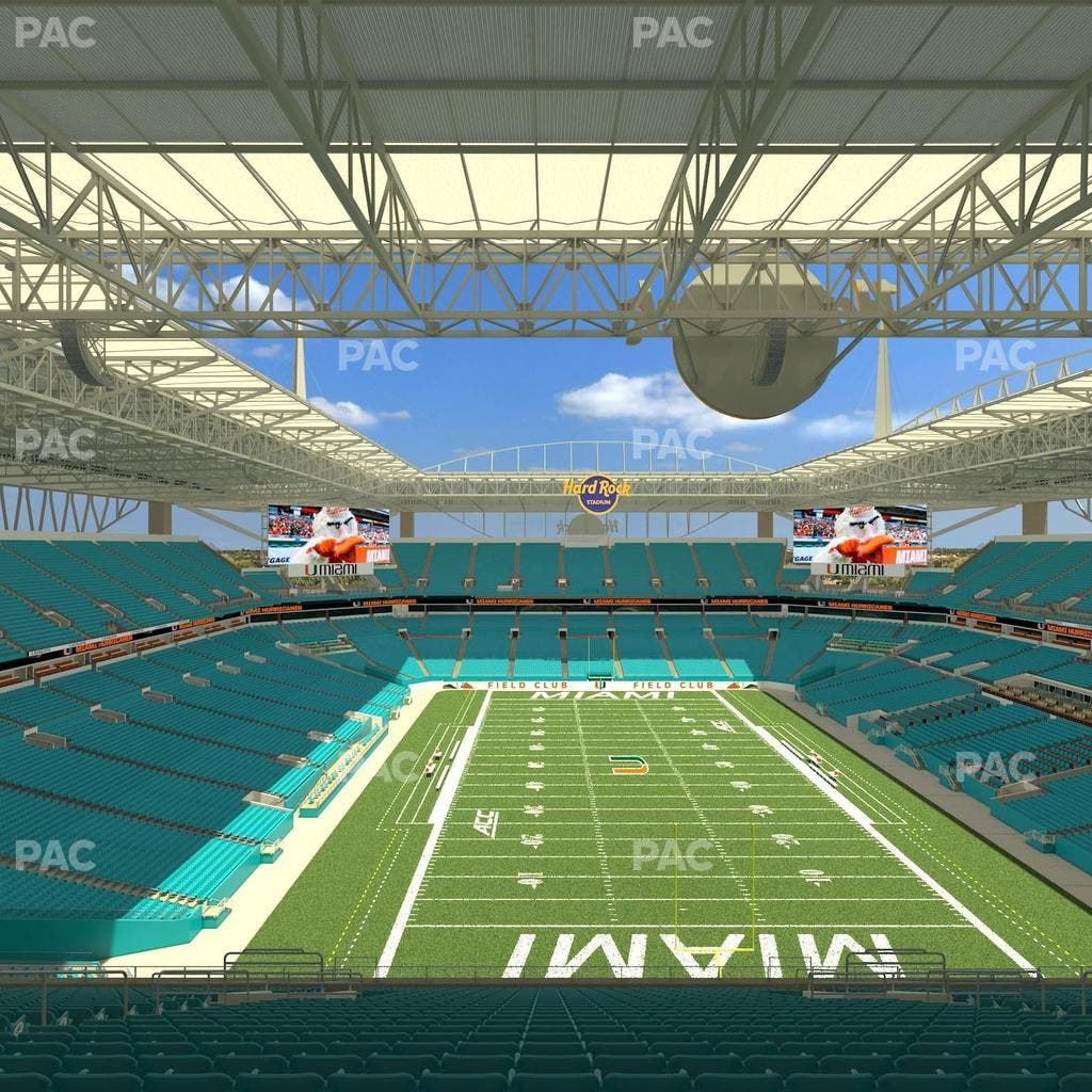 Hard Rock Stadium - Section 305 Seat View