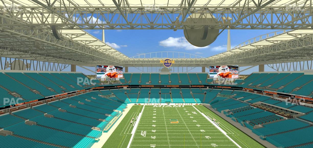 Hard Rock Stadium - Section 305 Seat View