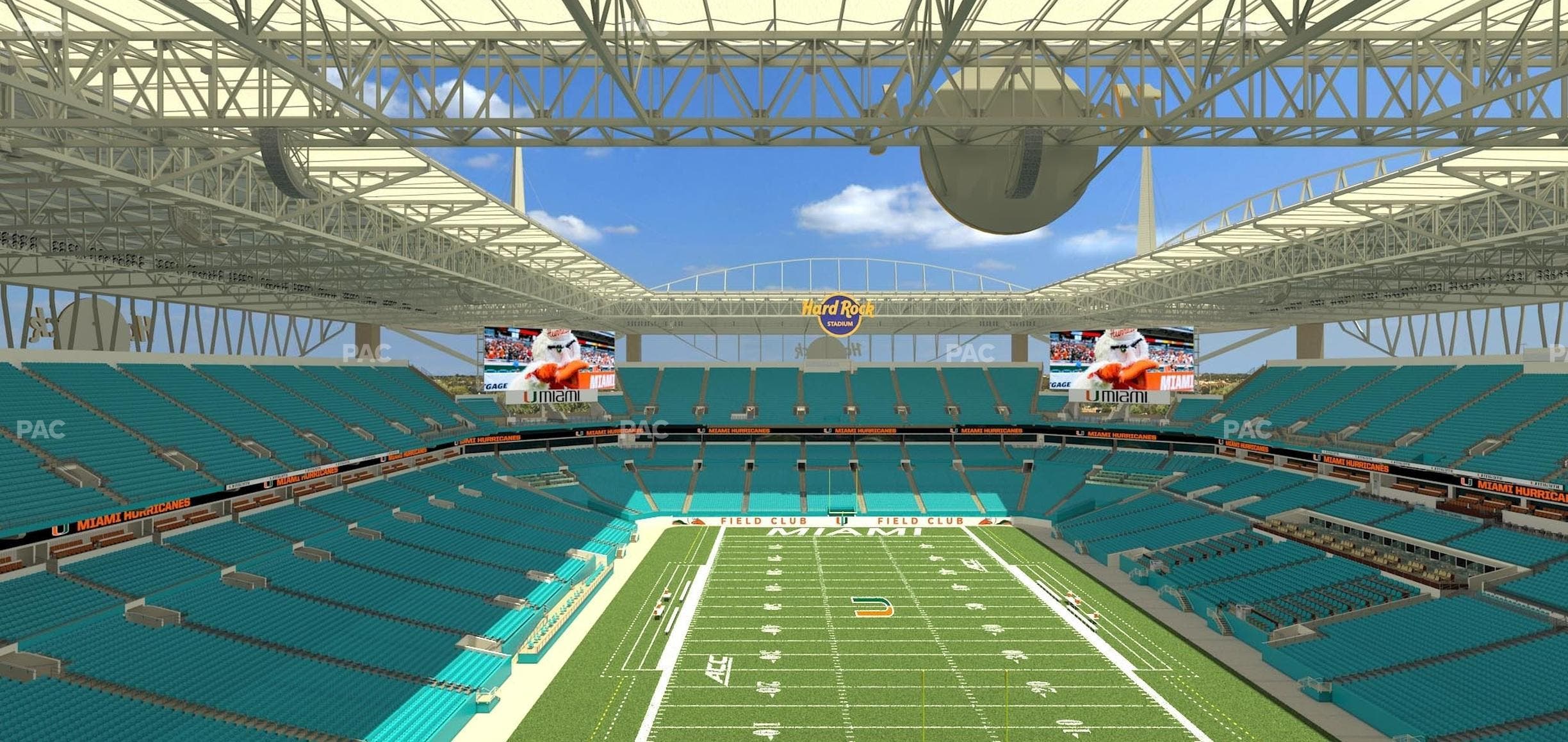 Hard Rock Stadium - Section 305 Seat View