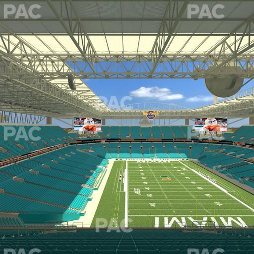 Hard Rock Stadium - Section 306 Seat View