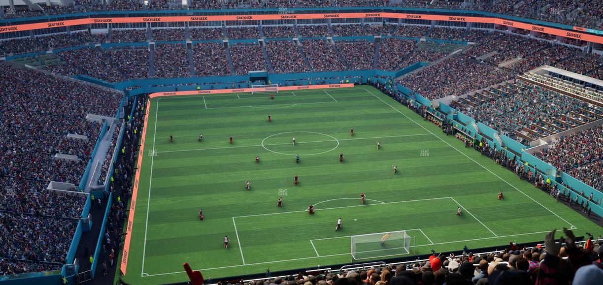 Hard Rock Stadium - Section 306 Seat View