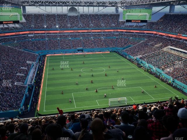 Hard Rock Stadium - Section 306 Seat View