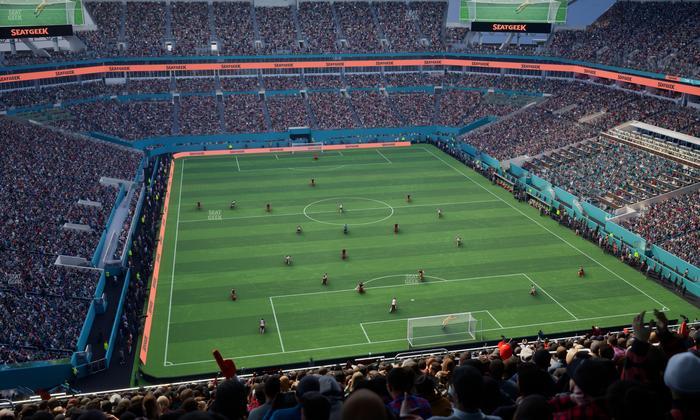 Hard Rock Stadium - Section 306 Seat View