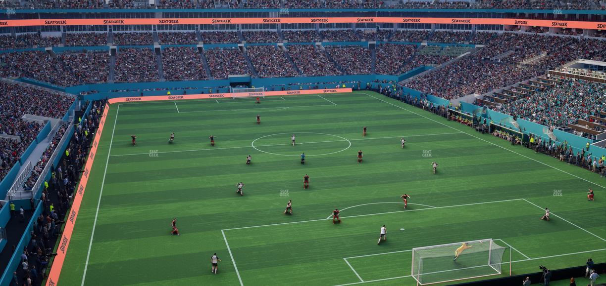 Hard Rock Stadium - Section 306 Seat View