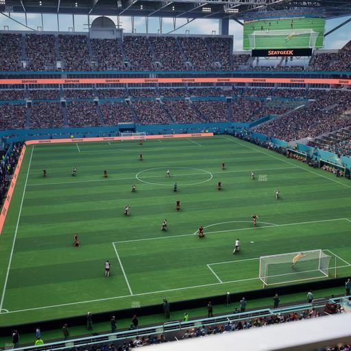 Hard Rock Stadium - Section 306 Seat View