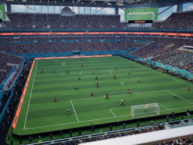 Hard Rock Stadium - Section 306 Seat View