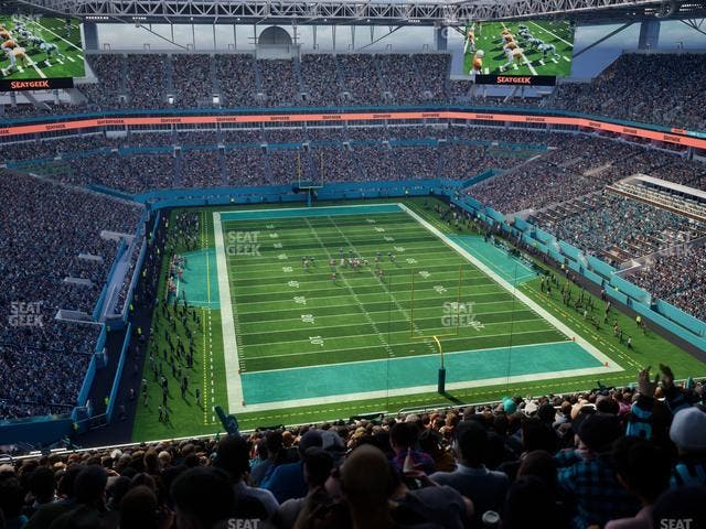 Hard Rock Stadium - Section 306 Seat View