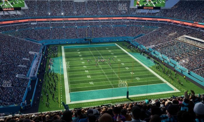 Hard Rock Stadium - Section 306 Seat View