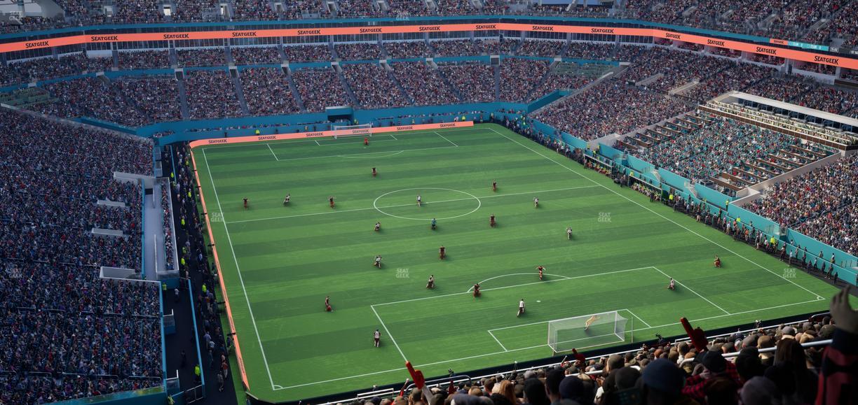 Hard Rock Stadium - Section 307 Seat View