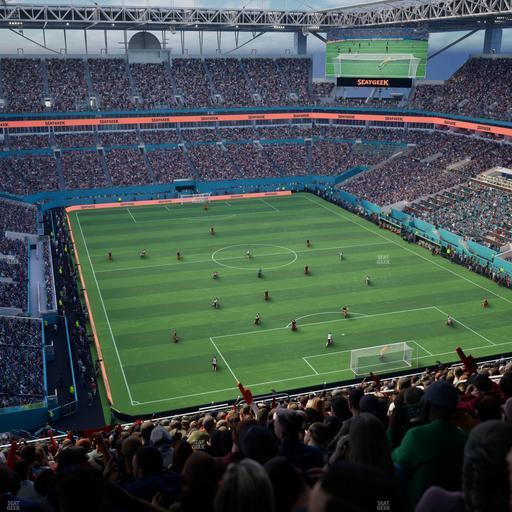 Hard Rock Stadium - Section 307 Seat View