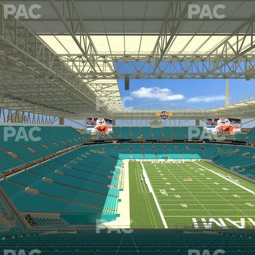 Hard Rock Stadium - Section 307 Seat View