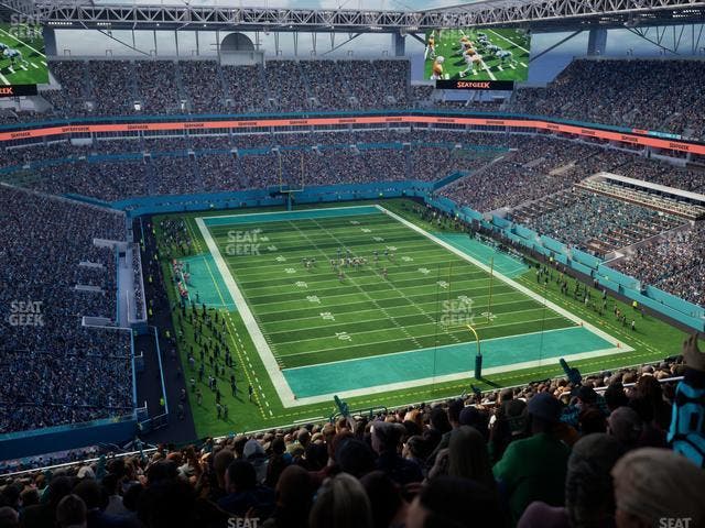 Hard Rock Stadium - Section 307 Seat View