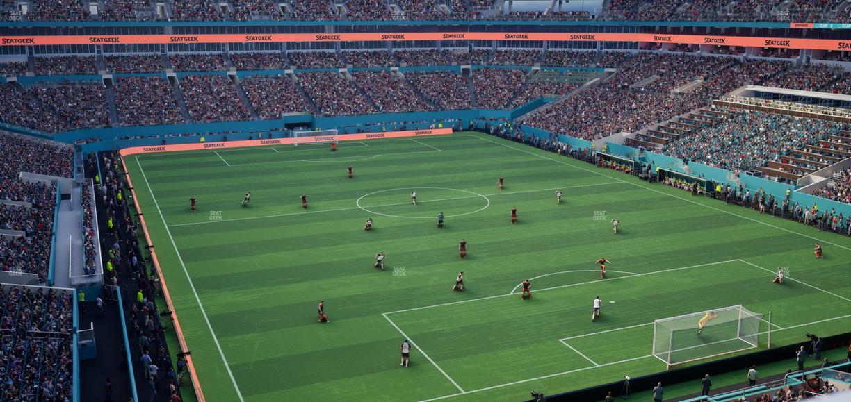 Hard Rock Stadium - Section 307 Seat View