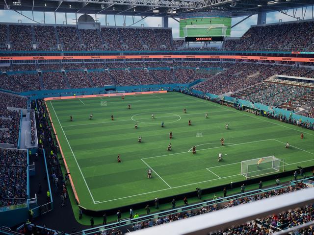 Hard Rock Stadium - Section 307 Seat View