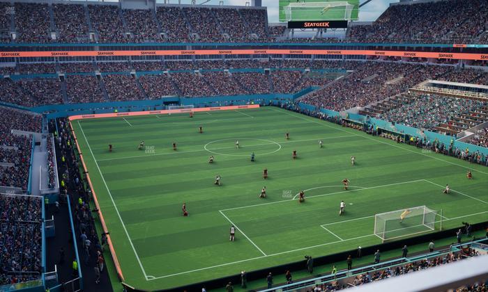 Hard Rock Stadium - Section 307 Seat View