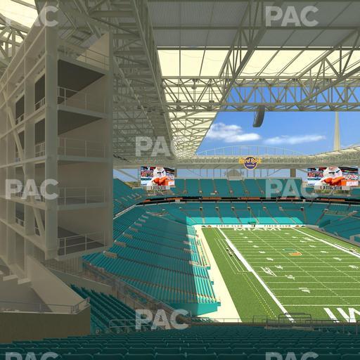 Hard Rock Stadium - Section 308 Seat View