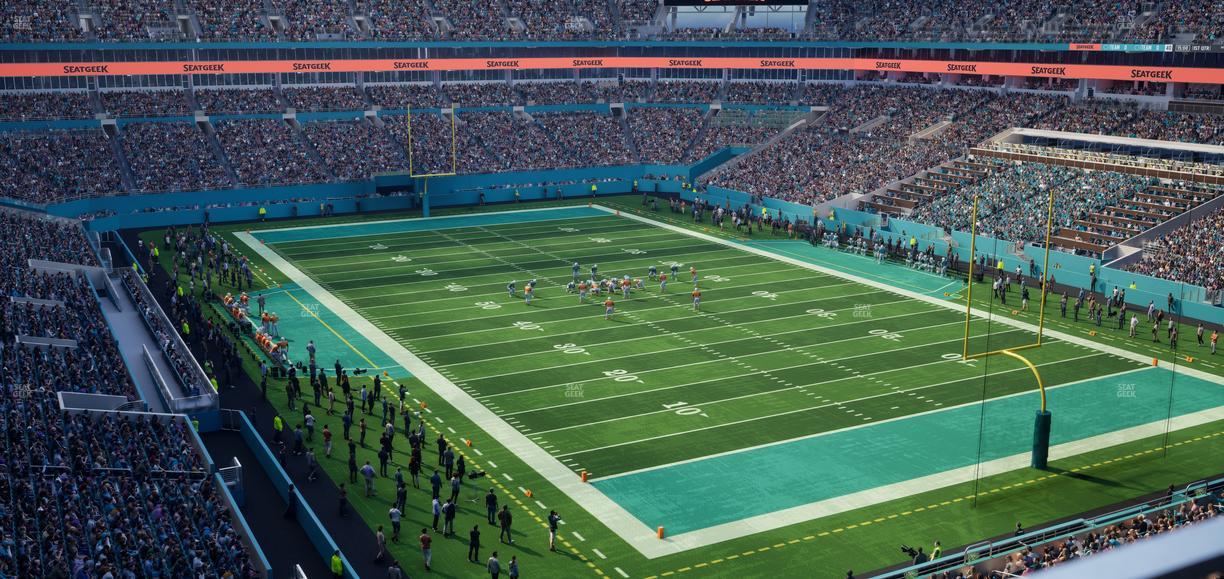 Hard Rock Stadium - Section 308 Seat View