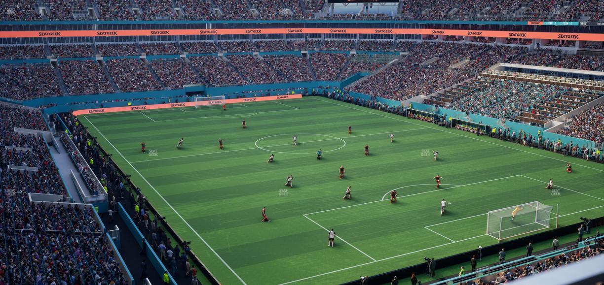 Hard Rock Stadium - Section 308 Seat View