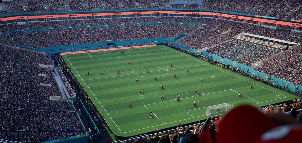 Hard Rock Stadium - Section 308 Seat View