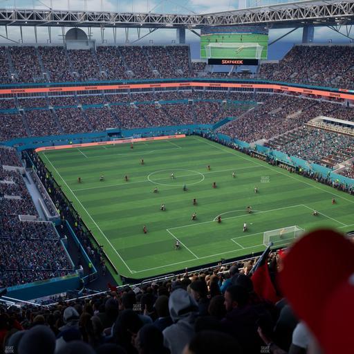 Hard Rock Stadium - Section 308 Seat View