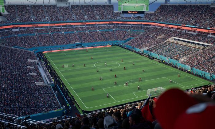 Hard Rock Stadium - Section 308 Seat View