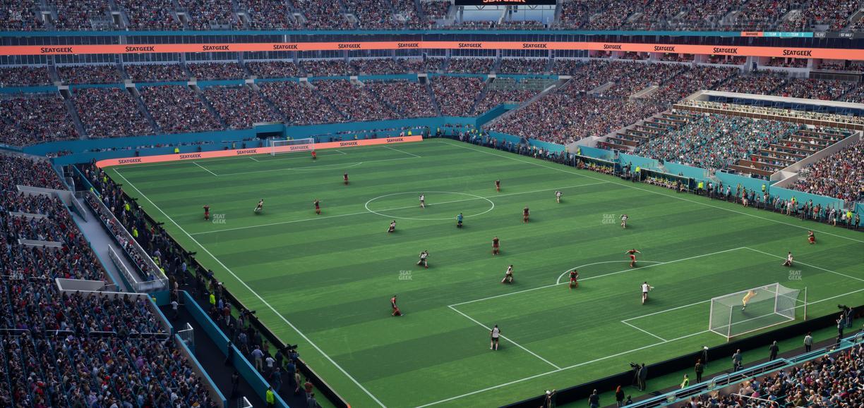 Hard Rock Stadium - Section 309 Seat View