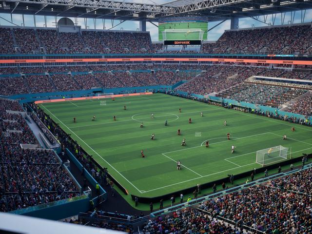 Hard Rock Stadium - Section 309 Seat View
