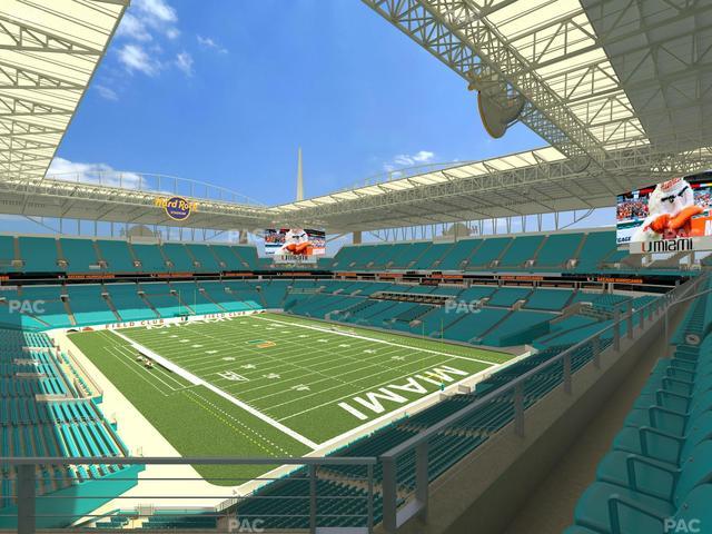 Hard Rock Stadium - Section 309 Seat View