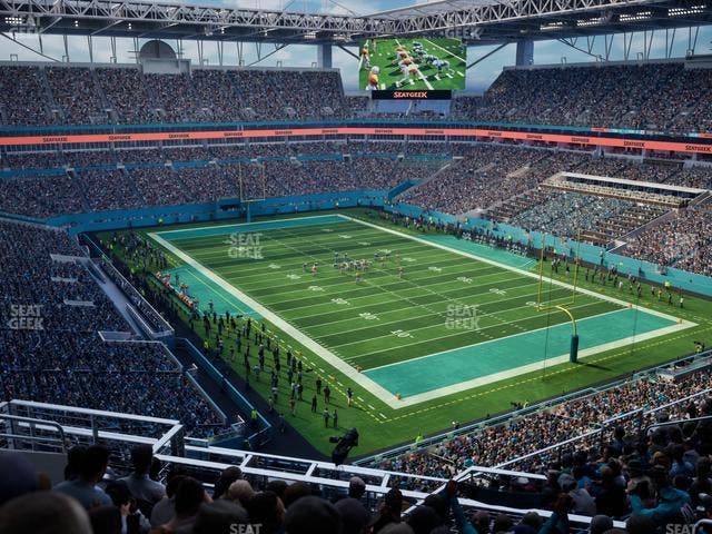 Hard Rock Stadium - Section 309 Seat View