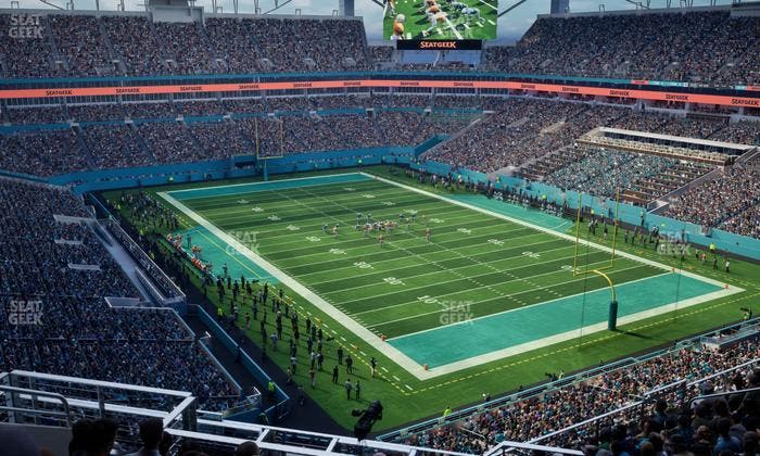 Hard Rock Stadium - Section 309 Seat View