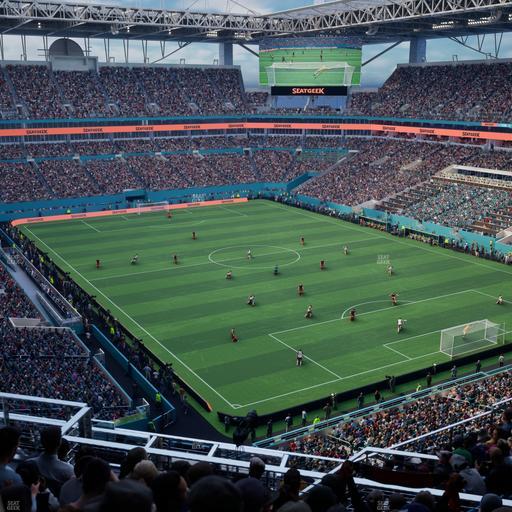 Hard Rock Stadium - Section 309 Seat View