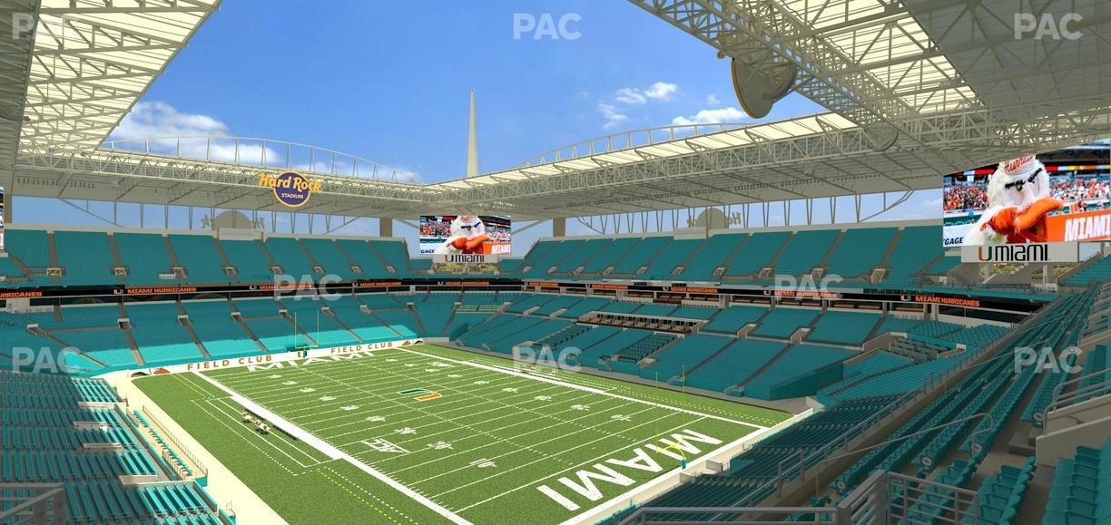 Hard Rock Stadium - Section 309 Seat View