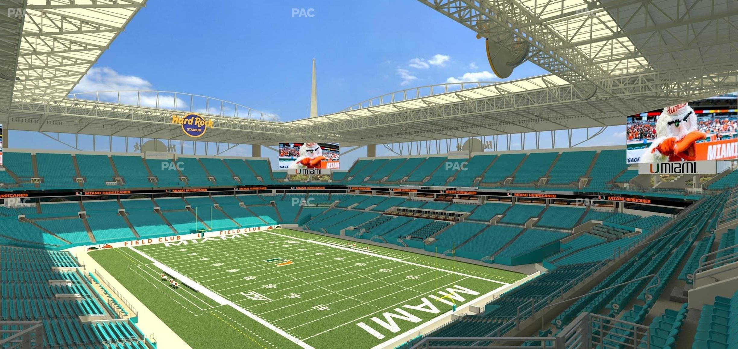 Hard Rock Stadium - Section 309 Seat View